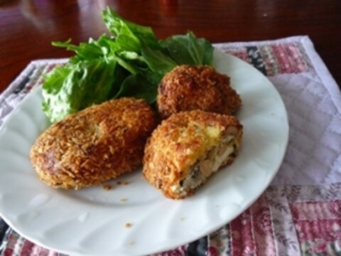 ひじきの煮物が残ったから